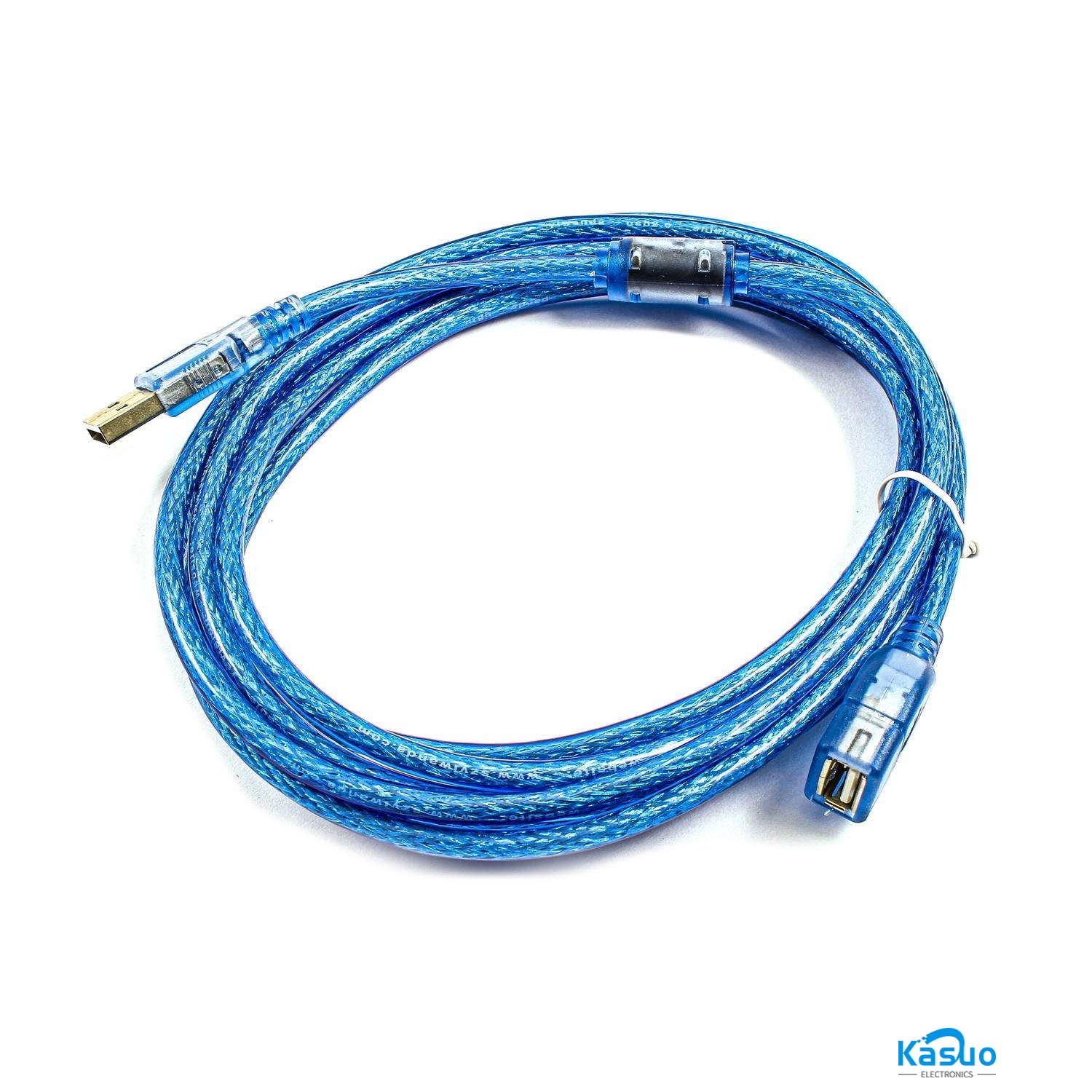 USB 2.0 Extension Cable – Male to Female – 3m Blue – Kasuo